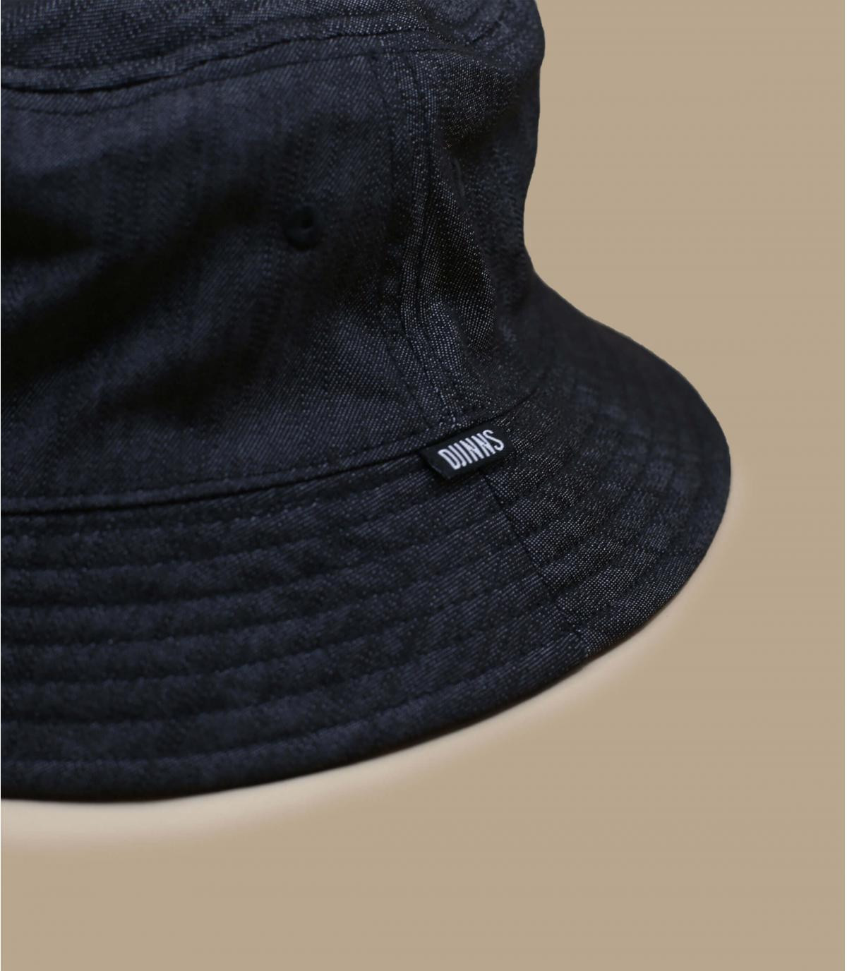 Djinns Bucket Lucky Cat Linen black Djinns Bucket Lucky Cat Linen black